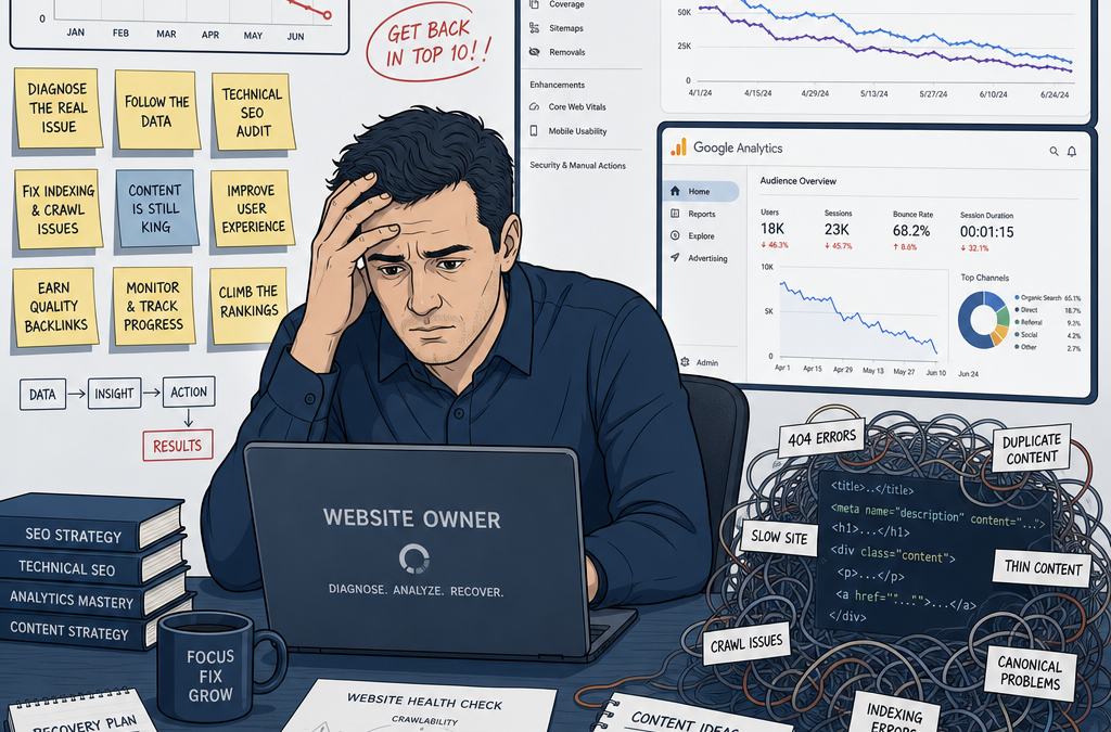 The Complete Process for Cleaning Up a Website That Has Lost Ranking